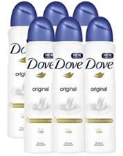 Dove Deodorant Anti-antiperspirant Body Spray-ORIGINAL 5.07oz (PICK 6 or 3 Pack)