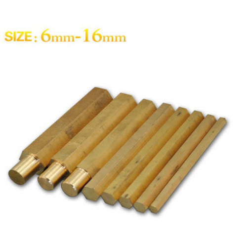 5 Pcs ø6-16 Brass Hexagon Bar for Portable EDM Machine Use, L=100mm - Picture 10 of 10