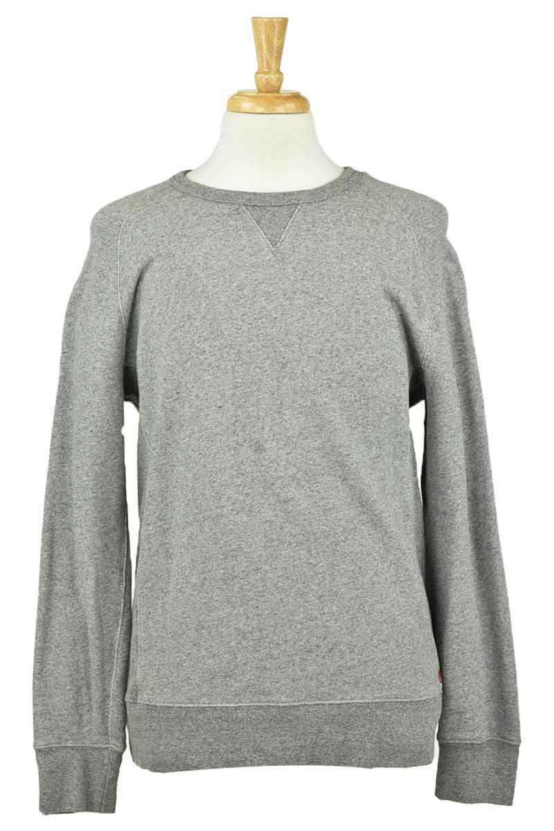 Levi&apos;s Men Sweaters Sweatshirts LG Grey Cott… - image 1