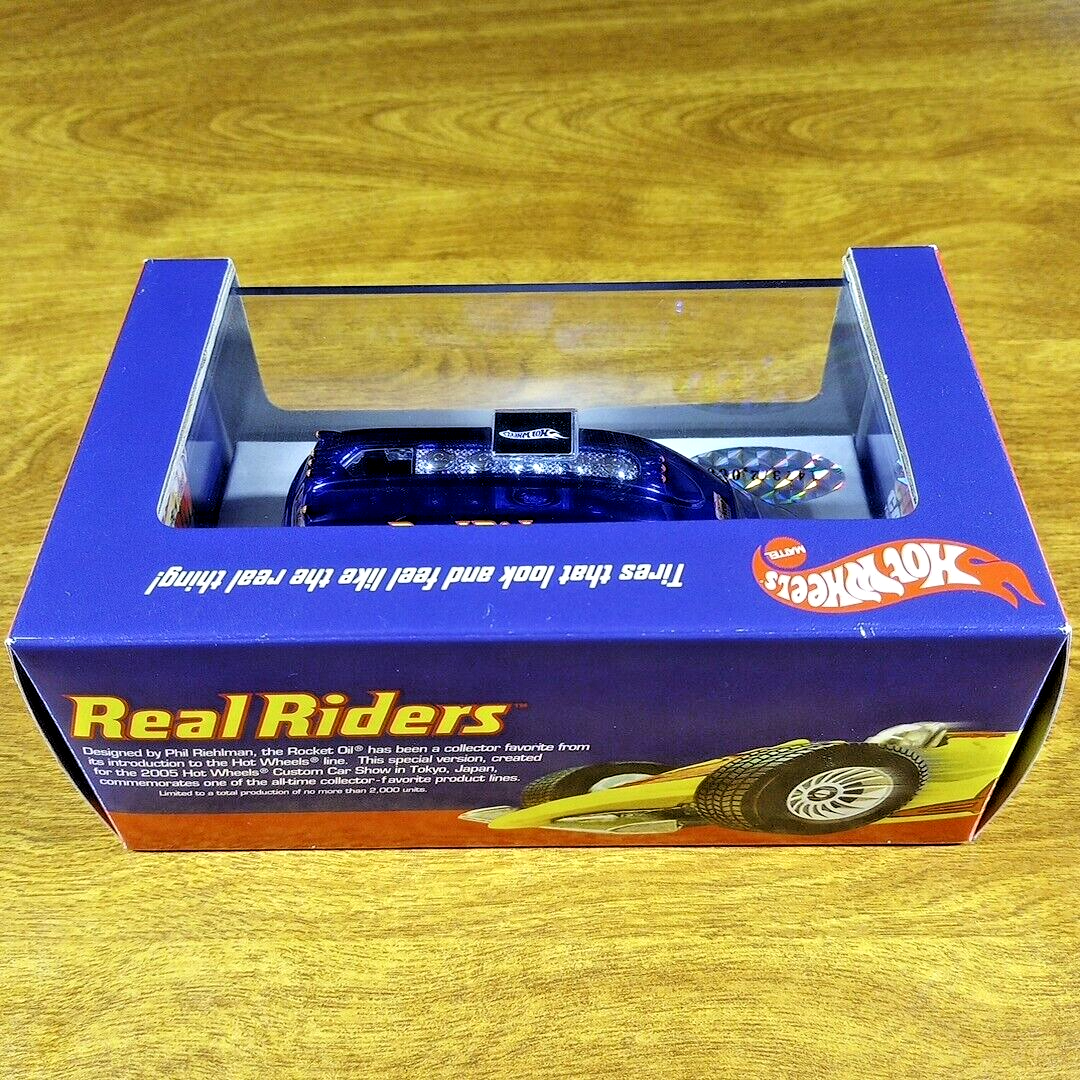 ミニカー Hot Wheels Real Riders Rocket Oil HOT WHEELS ROCKET OIL REAL RIDERS OFFICIAL CUSTOM CAR SHOW