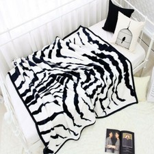 Korean Fashionable Blanket: Zebra pattern