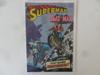 Ehapa - Superman/ Batman - Nr. 20/ 1975 - mit Gutschein - Zustand: 1-2