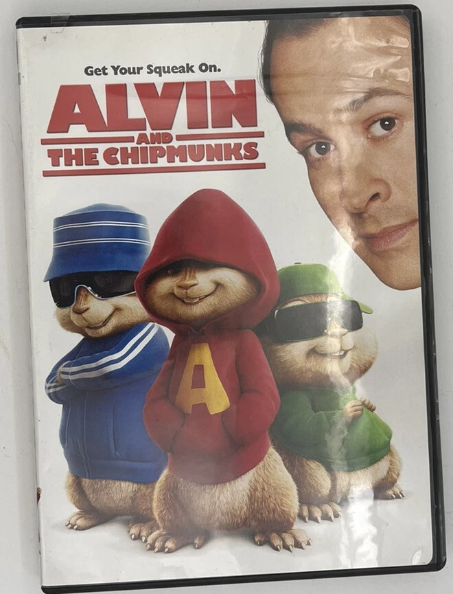 Alvin and the Chipmunks 2007 DVD Get your squeak on