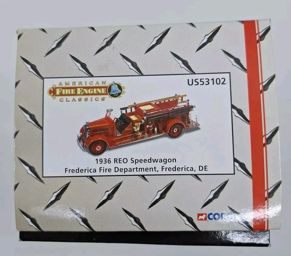 CORGI American Fire Die-Cast 1936 REO Speedwagon US53102-Open Box Condition 2006 - Image 3 of 4