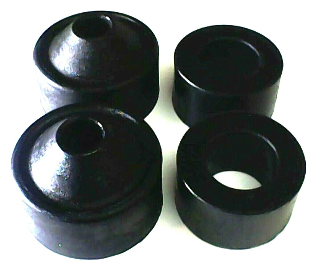 3" Rear Aluminum Coil Spring Spacer Lift Kit Set Pair 1960's GM RWD Made In USA - Foto 2