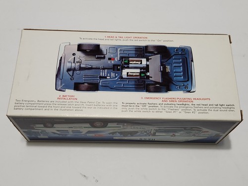 Hess 1993 Toy Truck Patrol Car NEW - Picture 3 of 8