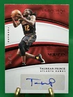 2016-17 IMMACULATE COLLECTION SCRIPTS RED #3 TAUREAN PRINCE AUTO #25/25