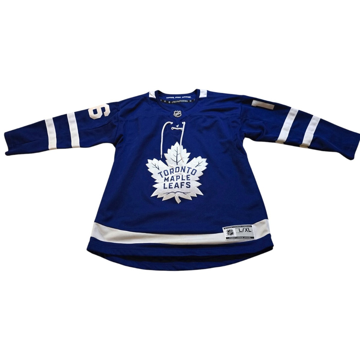 NHL toronto maple leafs Ice Hockey jersey Kids SZ L Mitch Marner 16