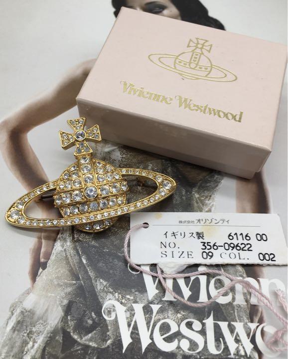 Vivienne Westwood Nana Black Tone Full Crystal Big Saturn