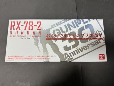 ガンプラ30周年 RG1/1ガンダムプロジェクト オープン記念 30thセット RX-78-2『ガンダム』Ver.G30th RG 1/1 ガンダムプロジェクトHGの