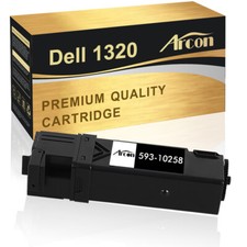 1 XXL Schwarz Toner Kompatibel für Dell 1320 1320C 1320CN 1320 C 1320 CN