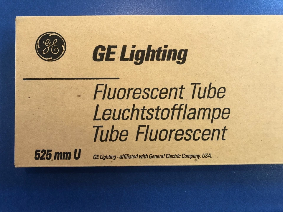 General Electric Fluorescent Lamp In U-Shape L 40W/835 White T8 U Neon Tube New - Image 3 of 4