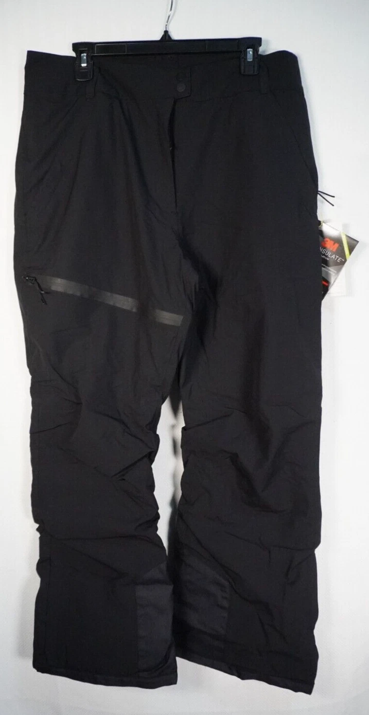 All in MotionMen's Snow Sport Waterproof Pants Black