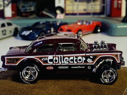 2024 Hot Wheels HW 2/5 '55 Chevy Bel Air Gasser kundenspezifischer Radwechsel - Bild 7 von 15