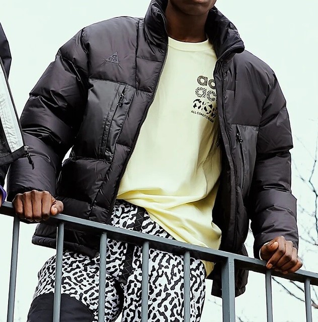 nike packable down jacket