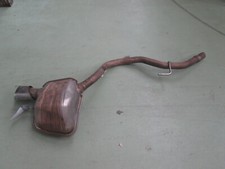 Mercedes Benz R230 SL  Auspufftopf hinten A2304900221 + A2304920030 Schutzblech