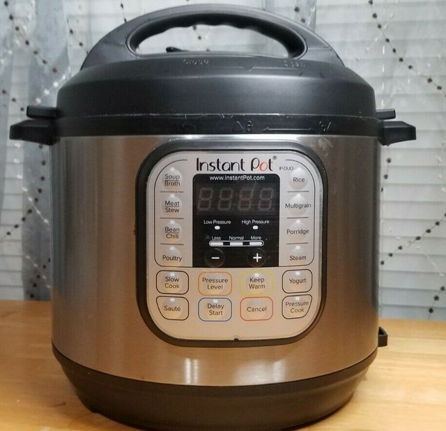 Instant Pot Ipduo60 V3 7 in 1 Programmable Stainless Steel Pressure