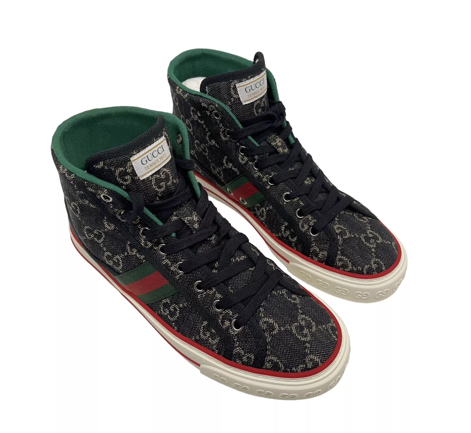 Baskets de tennis haut neuves Gucci pour femmes