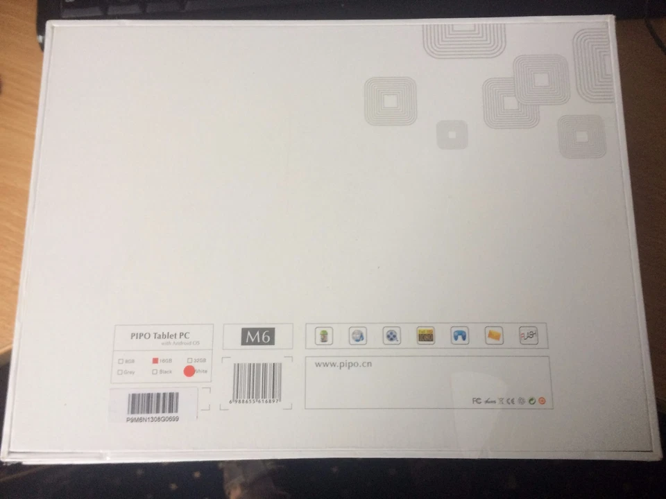 PiPO MAX M6 3G 9.7'' RETINA QUAD CORE RK3188 1.8GHz 16GB ANDROID 4.2 TABLET PC - Image 2 of 3