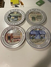 The Cellar French Le Cafe Luncheon Salad Plate Set Of 4 Macy's Exclusively