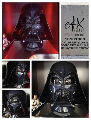 EFX Star Wars Ralph McQuarrie Darth Vader Concept Helmet Signature
