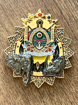 E78 Marine Security Guard Detachment Maputo Mozambique Embassy Challenge Coin