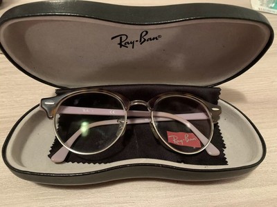 Occhiali da Vista Ray-Ban RB 4246-V Clubround 5240 Havana su Opale Viola  Cal.49 | eBay