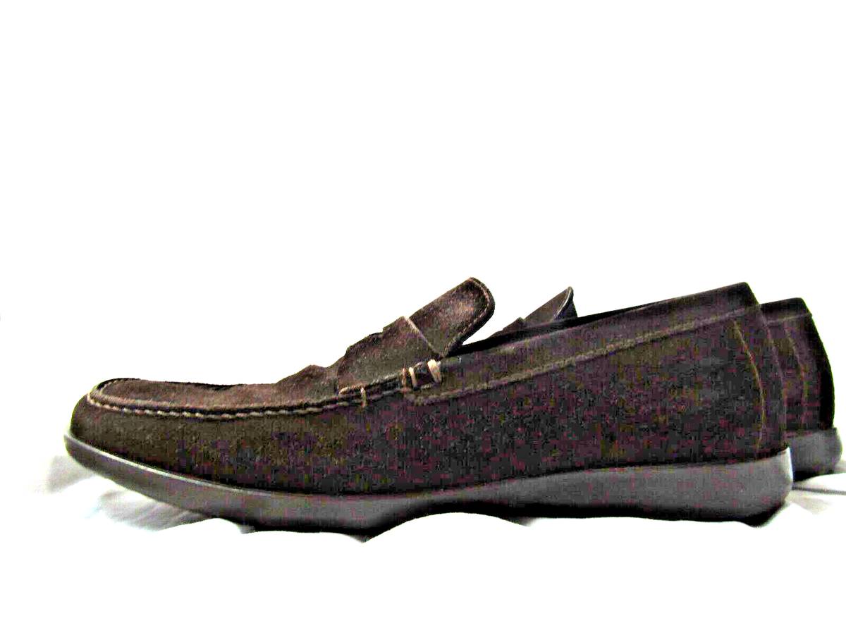 Prada Suede Driving Loafers Pistachio Green Men’s Size 9.5 Authentic Prada Men Suede Loafers Brown Italy Driving Moccasins 6  main image 2