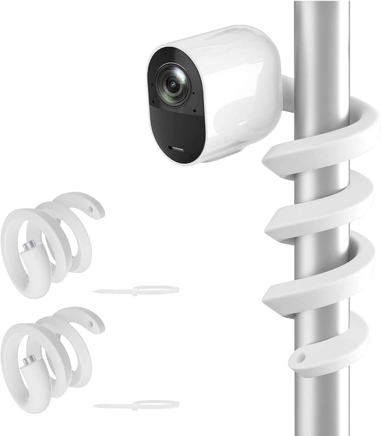 Flexible Twist Security Camera Mount, Compatible with Wyze Cam Outdoor Camera, A