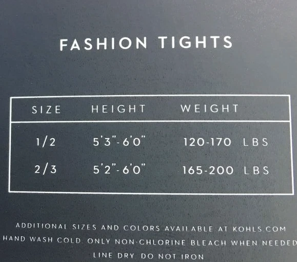 Medias de trabajo abiertas de moda Simply Vera Wang - negras talla: 2/3 () Foto 2 de 2