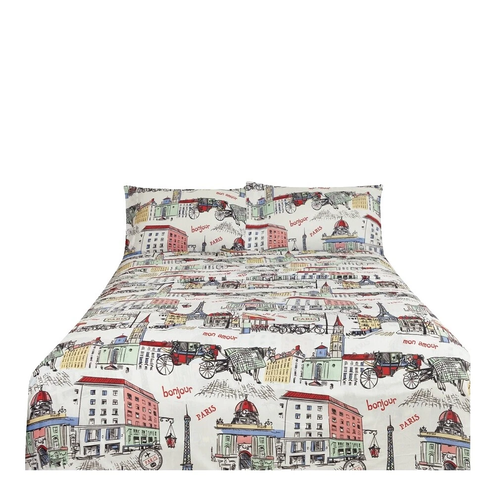 Hojas de Cama pictórica Queen