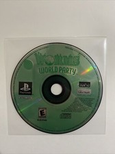 Worms World Party (PlayStation 1 PS1, 2002) PS1 Disc Only!