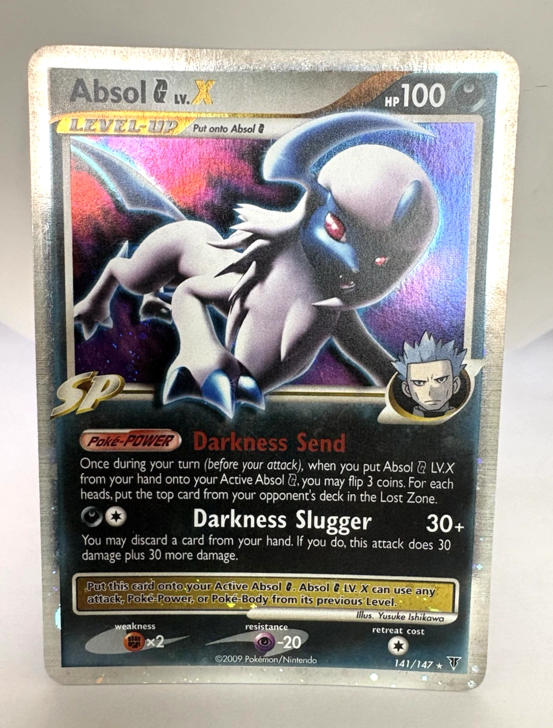 Absol G LV.X 2009 ポケモンカード Absol G LV.X - Supreme Victors #141 Price & Value ($83.67) | PokeScope