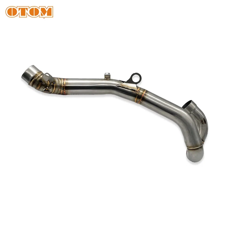 Cabezal de tubo de escape de motocicleta para KTM EXCF450/500 2017-2019 HUSQVARNA FE450/501 Foto 3 de 4