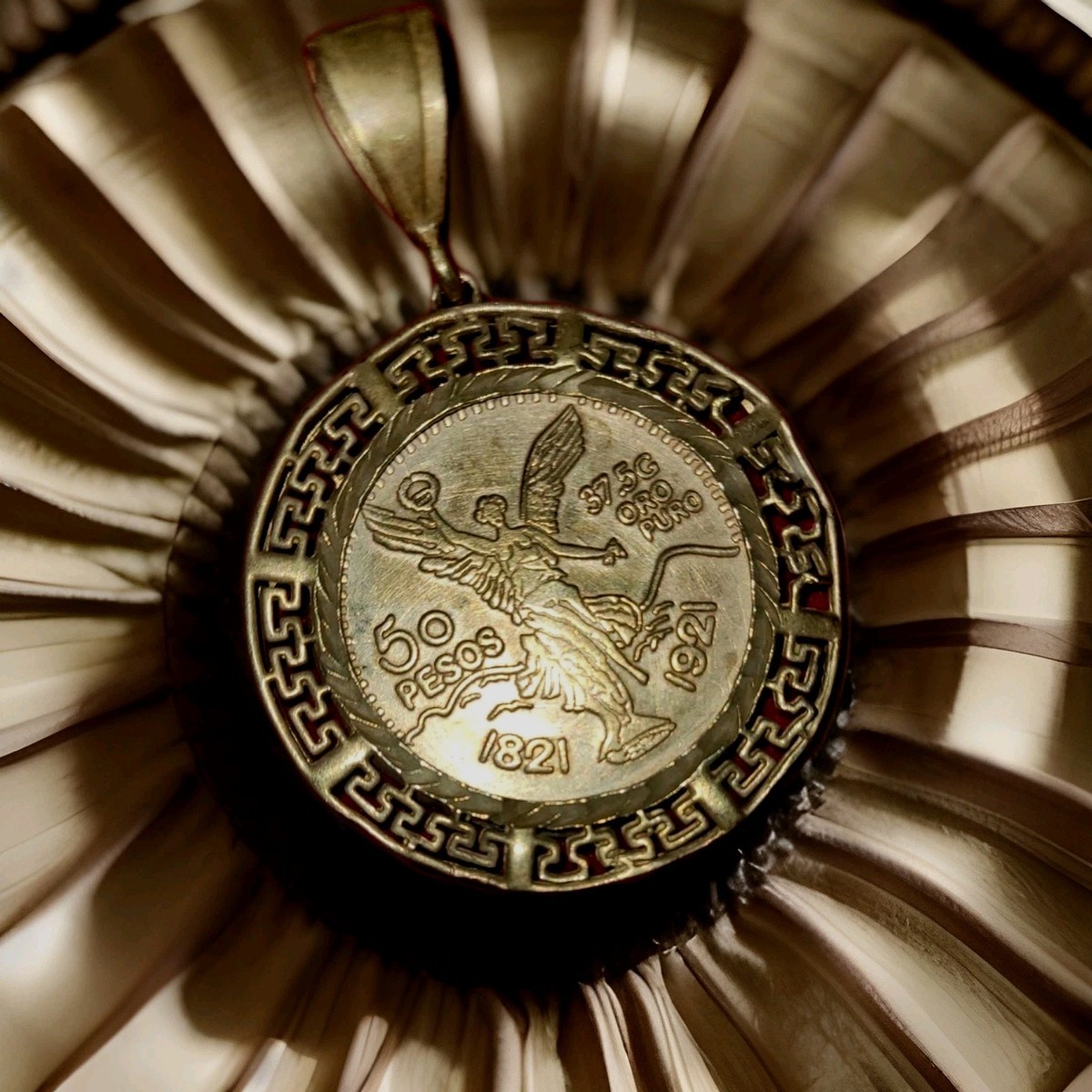 1821-1921 Centenario Mexican 50 Pesos Gold Coin 1/2 Oz.999 Fine