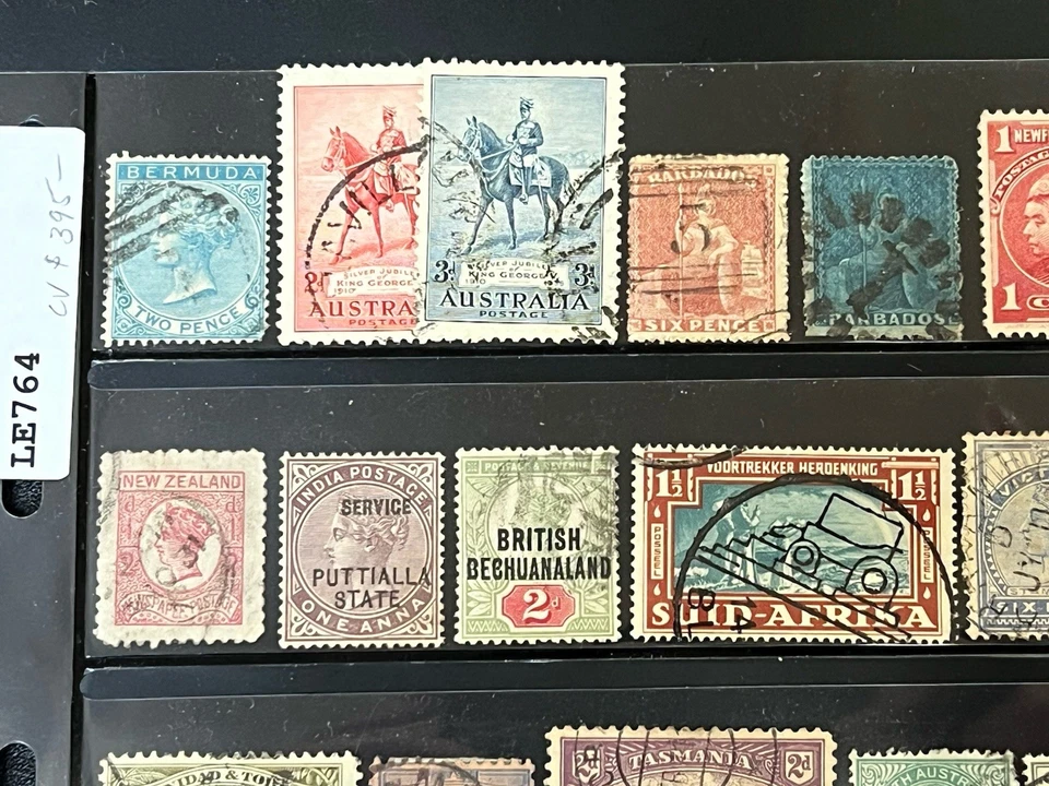 Colonias Británicas de la década de 1860 - Increíble Colección de Como Nuevo/H y Usado CV $395 LE764 Foto 2 de 4