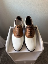 VINTAGE RETIRED Soft Joy Terrains FootJoy Men  s Oxford Golf Shoes 10M 57609