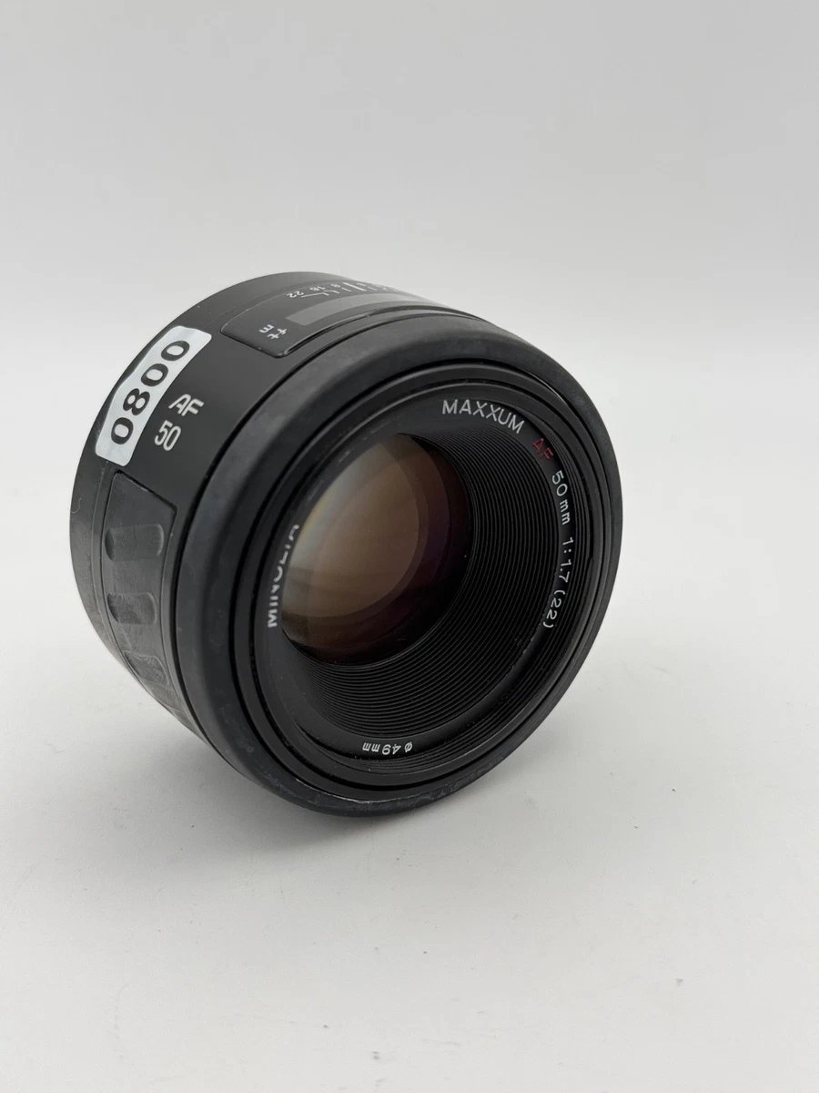 Minolta A-mount 50mm Focal Camera Lenses for sale | eBay