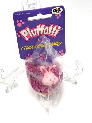 1992 Koosh Critters Pets Oddzon GiG Rabbit New Coniglio Truciolones #EJ