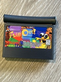Atari Jaguar Flip Out! 1995 Complete CIB with Box and Instructions