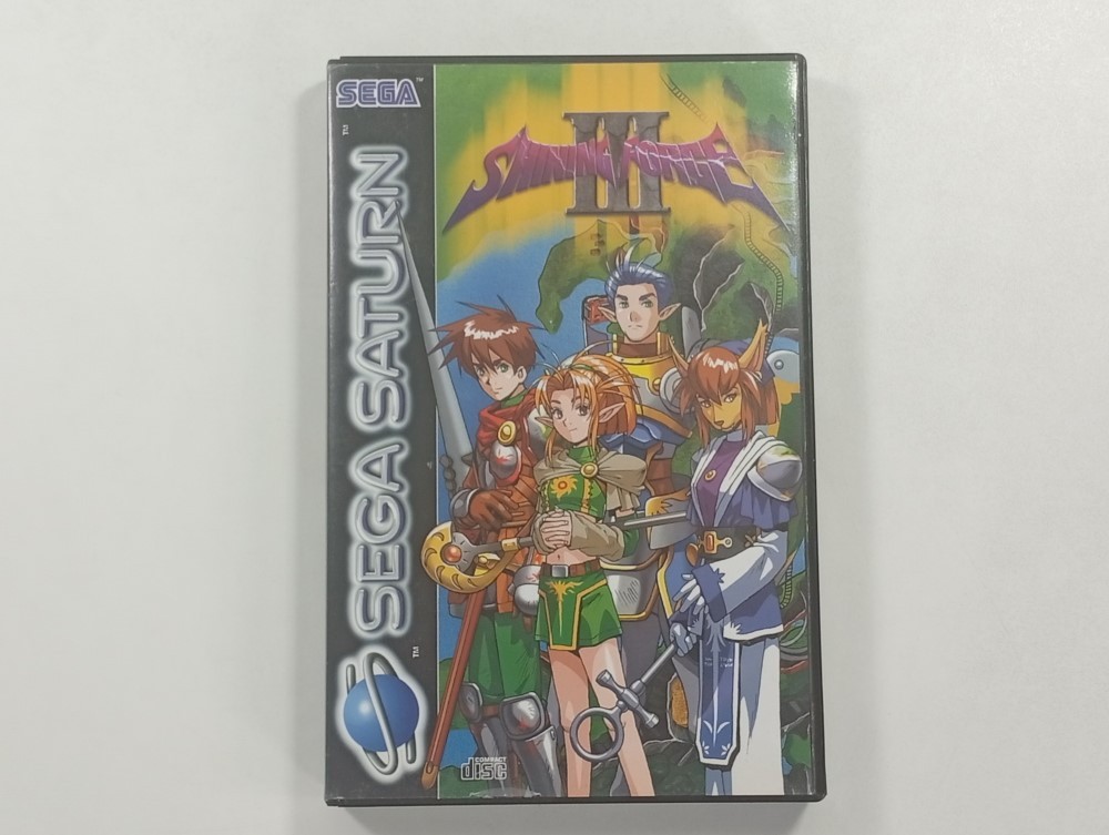 SHINING FORCE III SEGA SATURN PAL-EURO (COMPLETE - GOOD CONDITION)