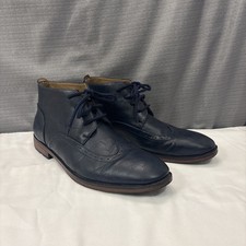 Mecca since Day One Navy Blue Chukka Boot Size 9.5