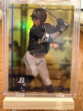 2022 Bowman Heritage - Chrome Yendry Rojas #BHPC-86 Yellow Refractor /75 (RC)