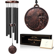 Memorial Wind Chimes 32" Sympathy Bereavement Gift for Loss