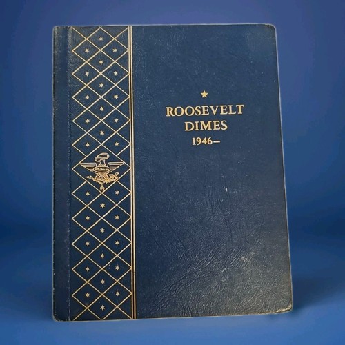Whitman Album 9414 Roosevelt Dimes 1946 Collectors Book Nice Condition 2026