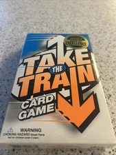 2007 U.S. Playing Cards TAKE THE TRAIN Card Game, complete in original box