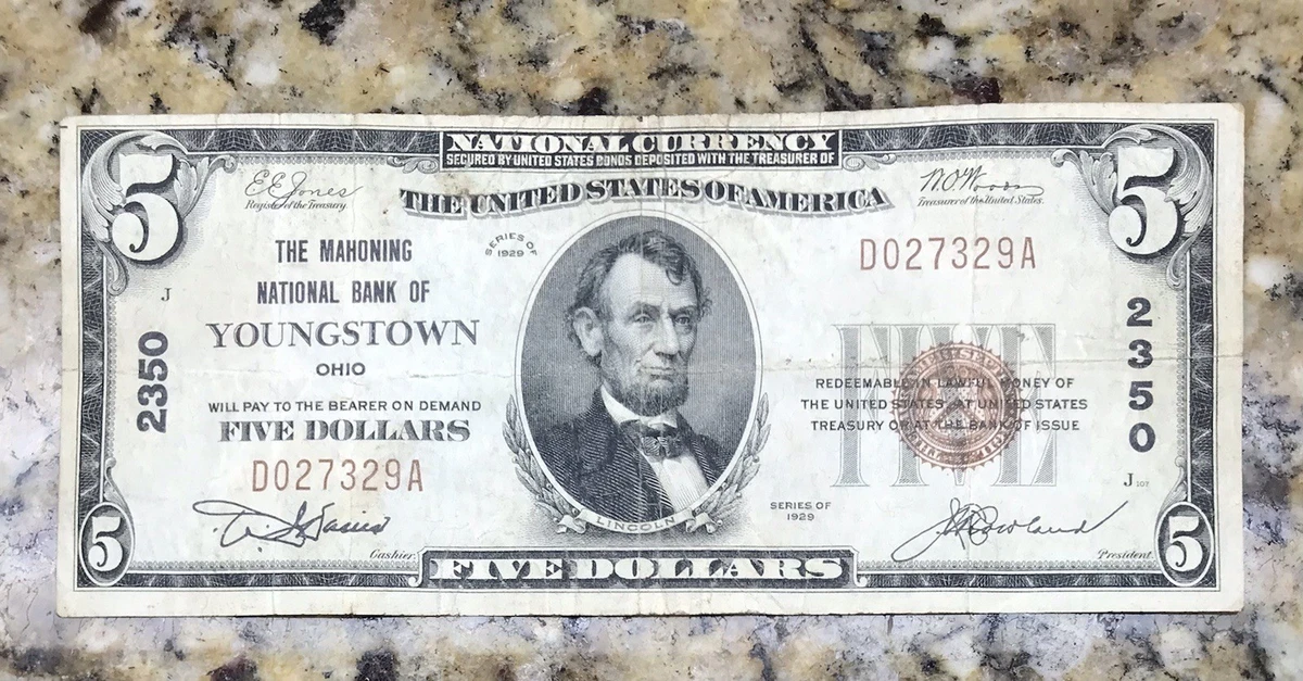 Uncertified US National Banknotes for sale | eBay