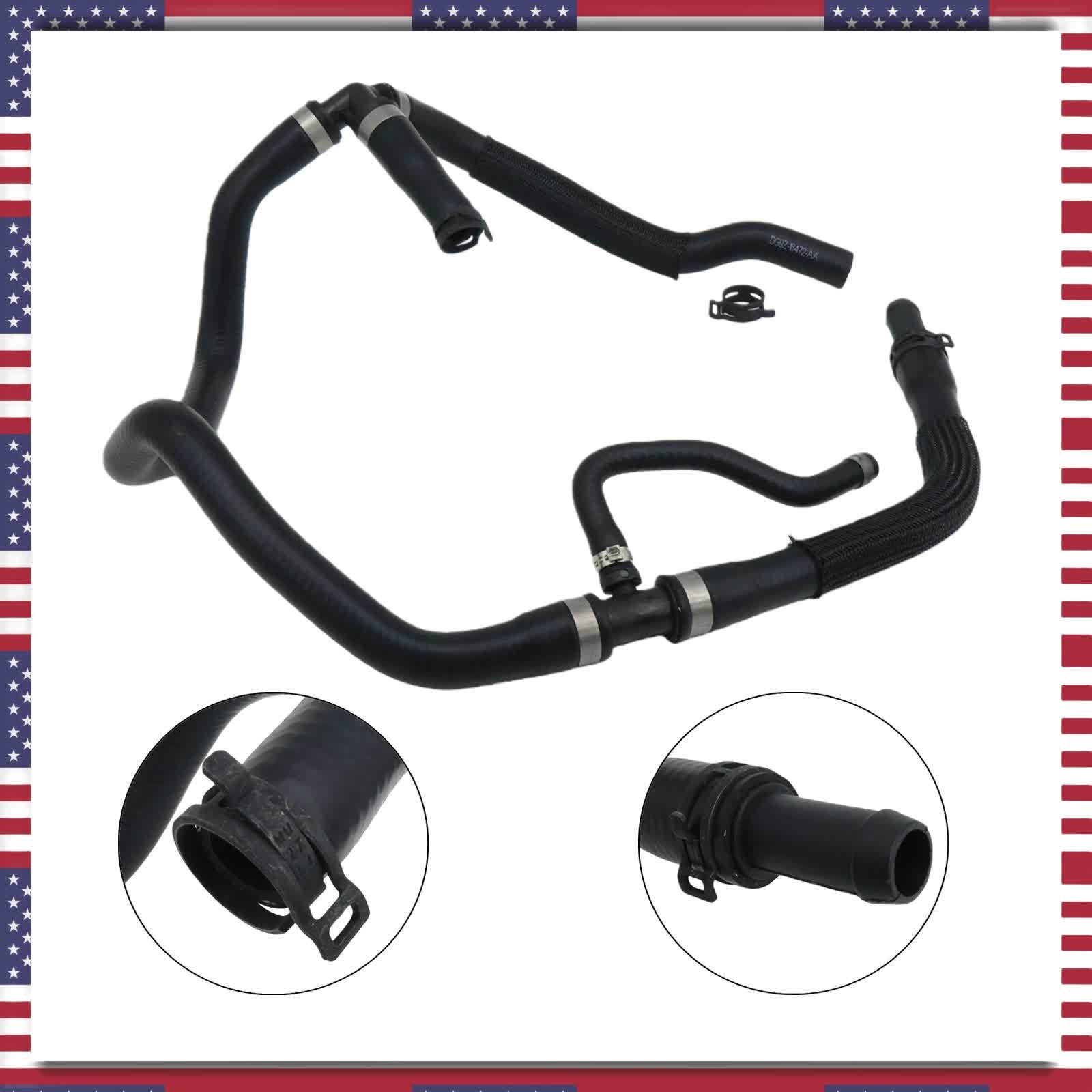 For Ford For Fusion 2.5L L4 2013-2020 DG9Z-18472-AA HVAC Heater Hose Assembly