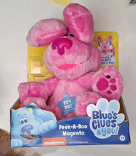 Nickelodeon Blue's Clues You Talking Magenta Dog Plush, Batteries Included 3