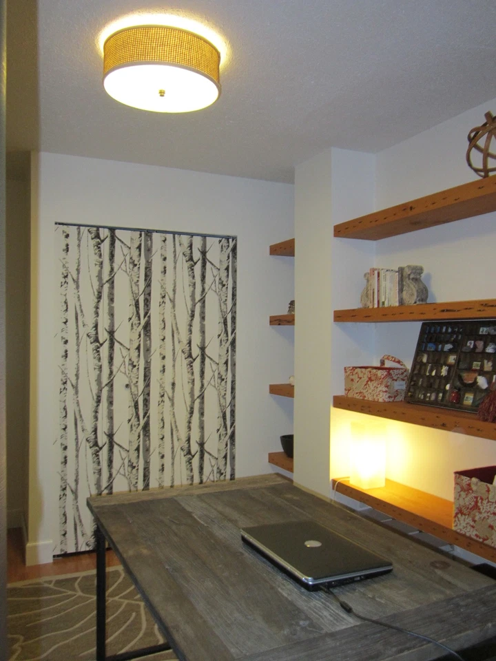 Zen - 3 Light Large Flush Mount - 6.5 Inches high Flush Mount Quoizel Lighting - Image 3 of 4